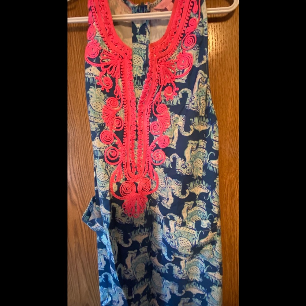 Lilly Pulitzer Carlotta Stretch Shift EUC